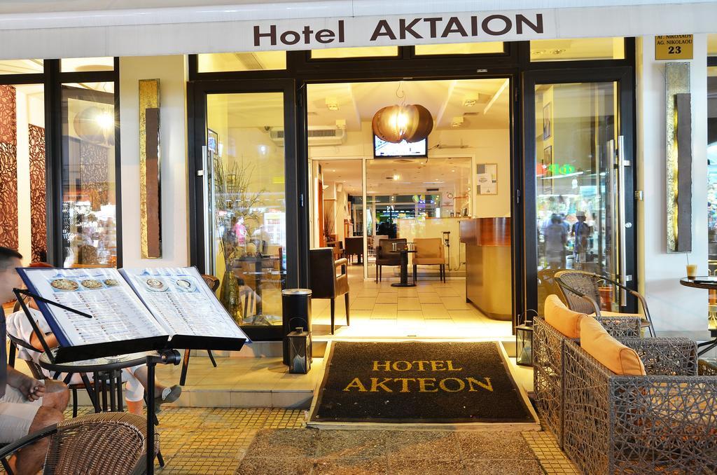 Hotel Aktaion Paralía Exterior foto